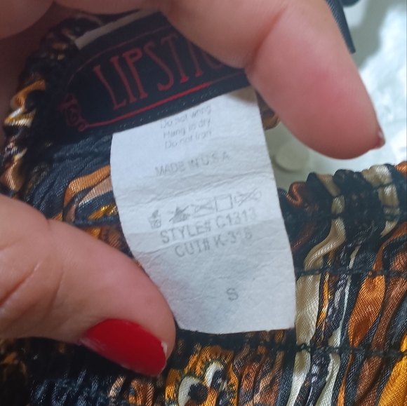 Lipstick Boutique Black and Orange Top - Picture 6 of 8